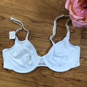 Gilligan & O’Malley White everyday underwire bra